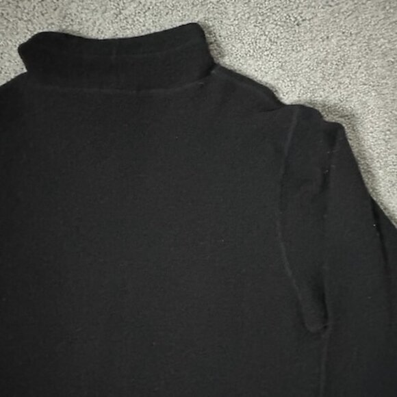 Ralph Lauren Wool Pullover Black w/Drawstrings - Men's Size L- Portugul - VGUC - Picture 8 of 8
